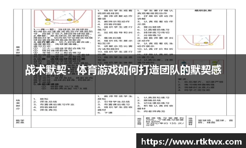 战术默契：体育游戏如何打造团队的默契感